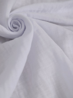 Ткань Муслин жатый 160 см. 120 гр. рис. отбеленный