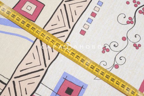 Ткань Бязь 150 см 105 гр рис. 33в1/1  Стамбул
