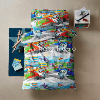 Бязь Премиум 150 см 13073-1 Самолеты