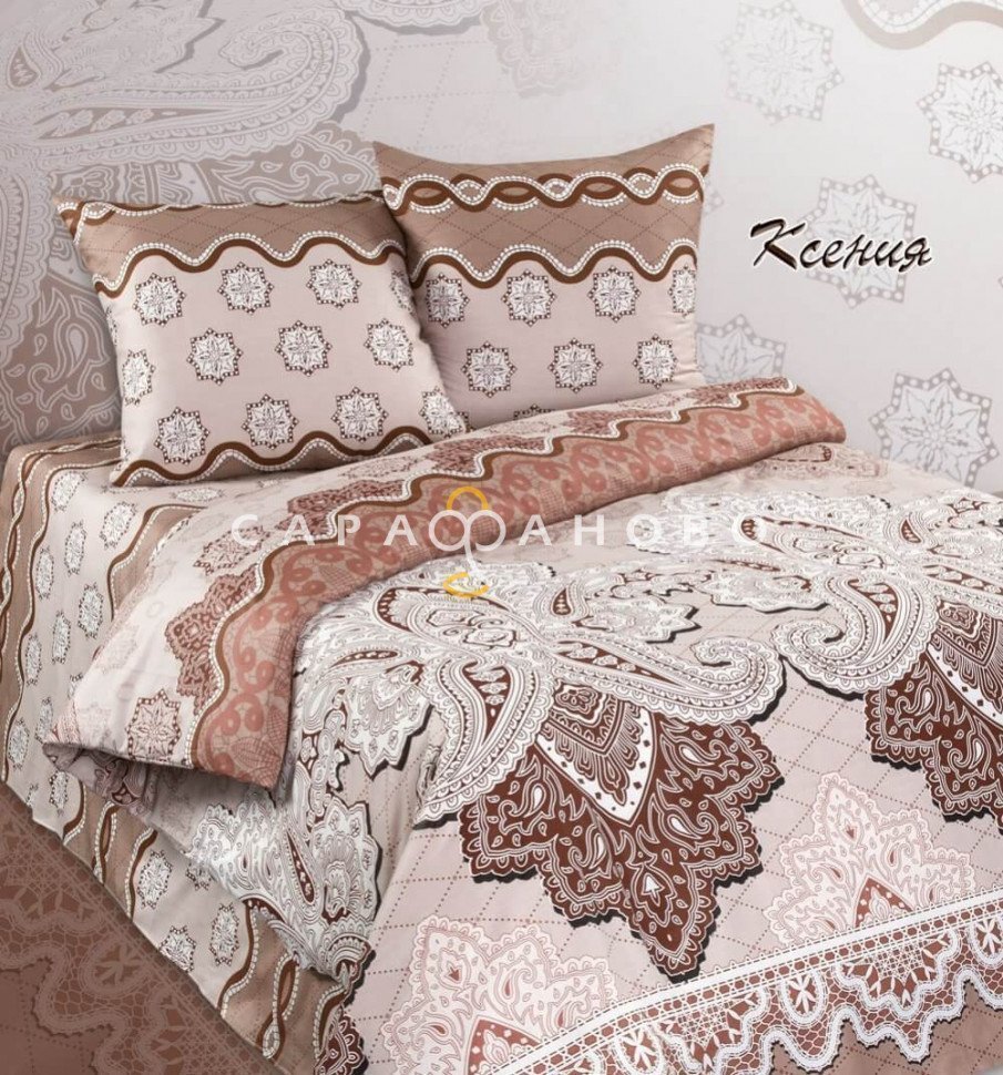 Ткань бязь 220 см Ксения рис 10539 вид 1