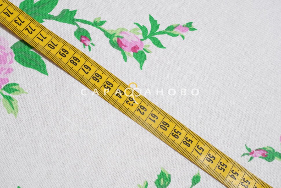 Ткань Бязь 150 см 140 гр рис. 79в9/2 Розы